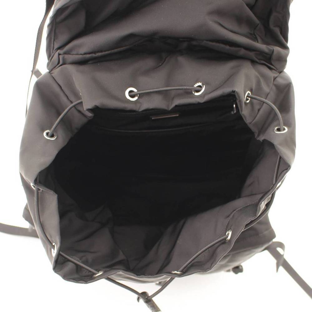 Prada Black Backpack Nylon Drawstring Rucksack - image 6